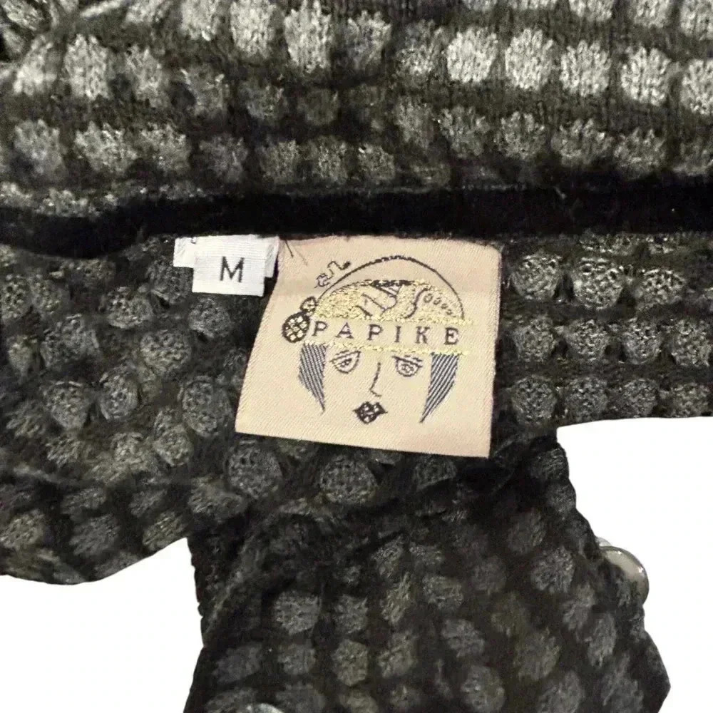 Papike People black button up sweater size M - Picture 11 of 13